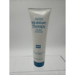 Avon Moisture Therapy Hand Cream 4.2 fl oz For Extremely Dry Skin Not Used  1990